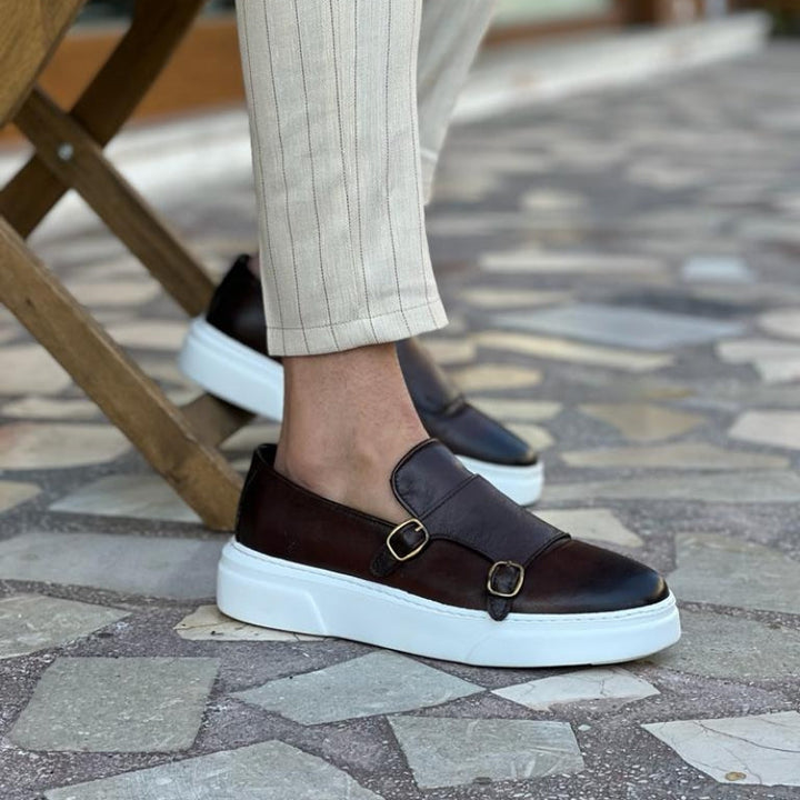 Morris | Herren Leder Loafer mit Schnallen