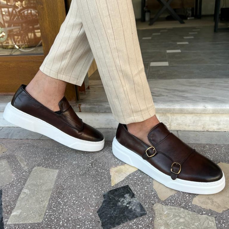 Morris | Herren Leder Loafer mit Schnallen