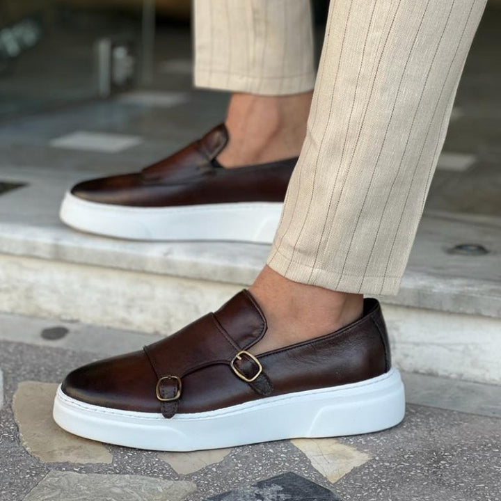 Morris | Herren Leder Loafer mit Schnallen