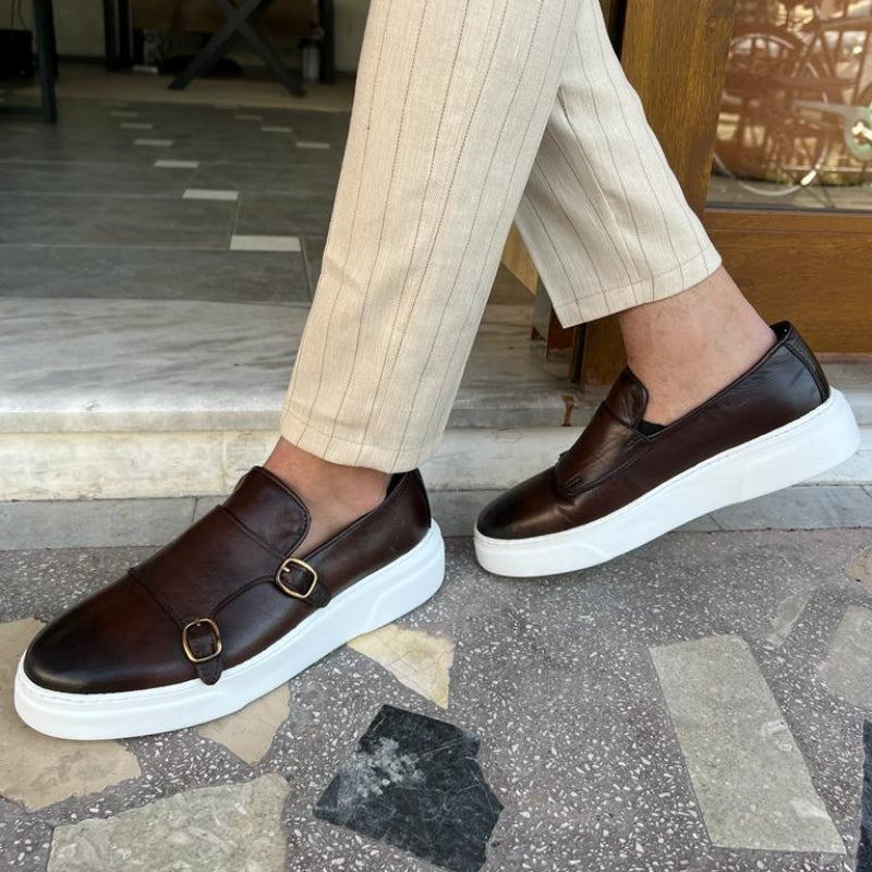 Morris | Herren Leder Loafer mit Schnallen