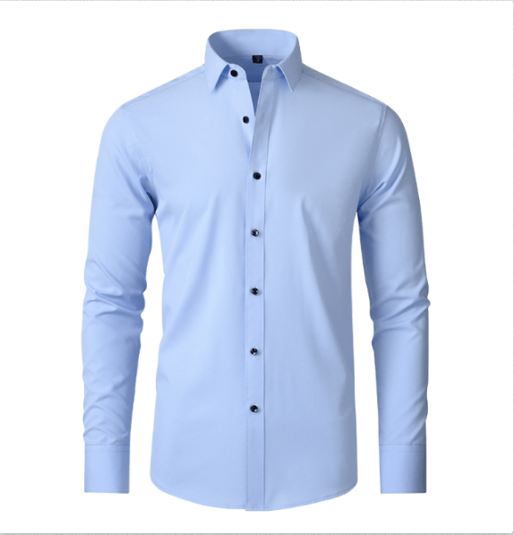 Alexander | Herren Stretchhemd knitterarm