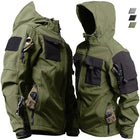 Frederik | Herren Tactical Jacke mit Kapuze
