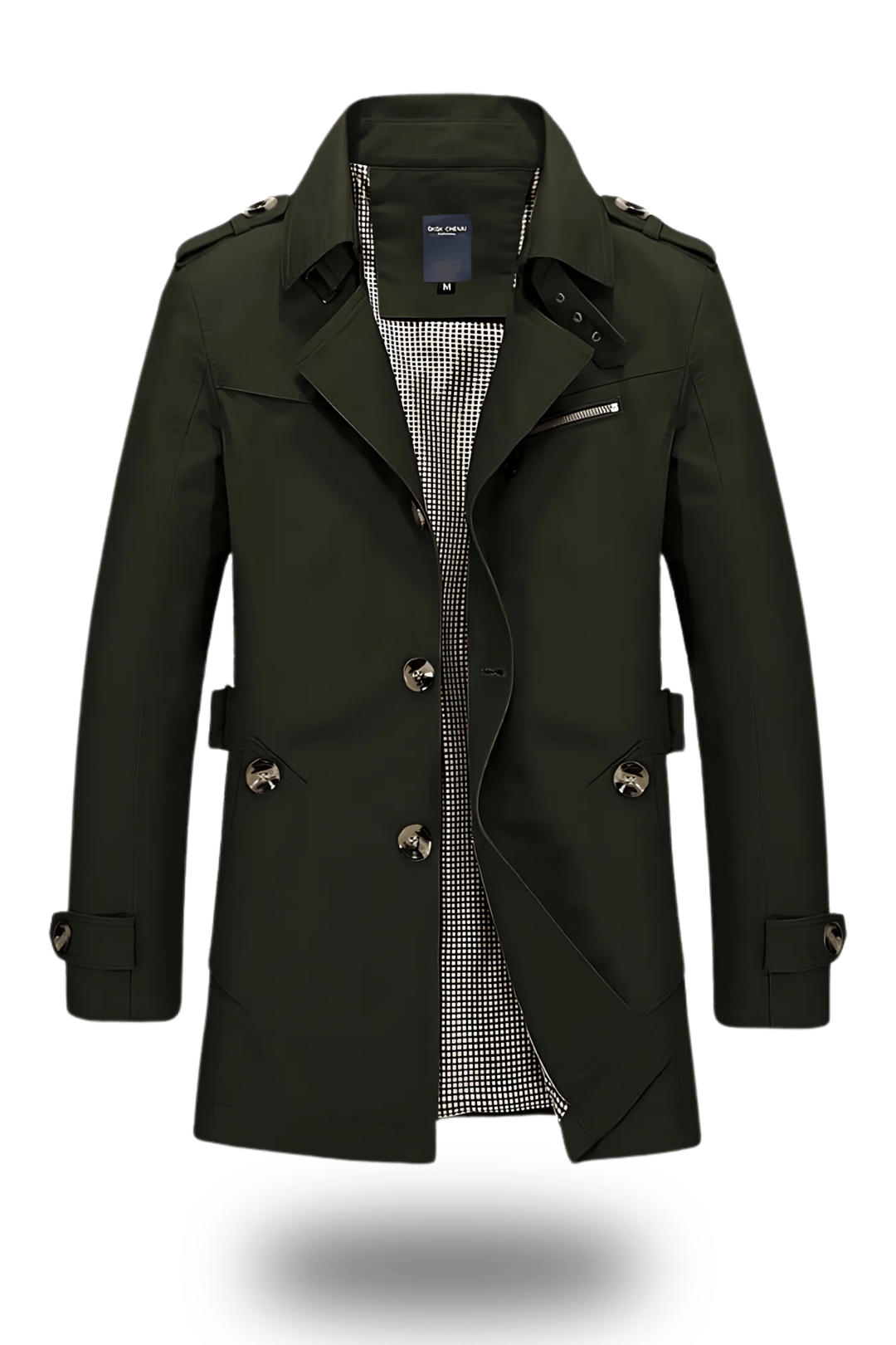 Jens | Herren Trenchcoat mit Umlegekragen