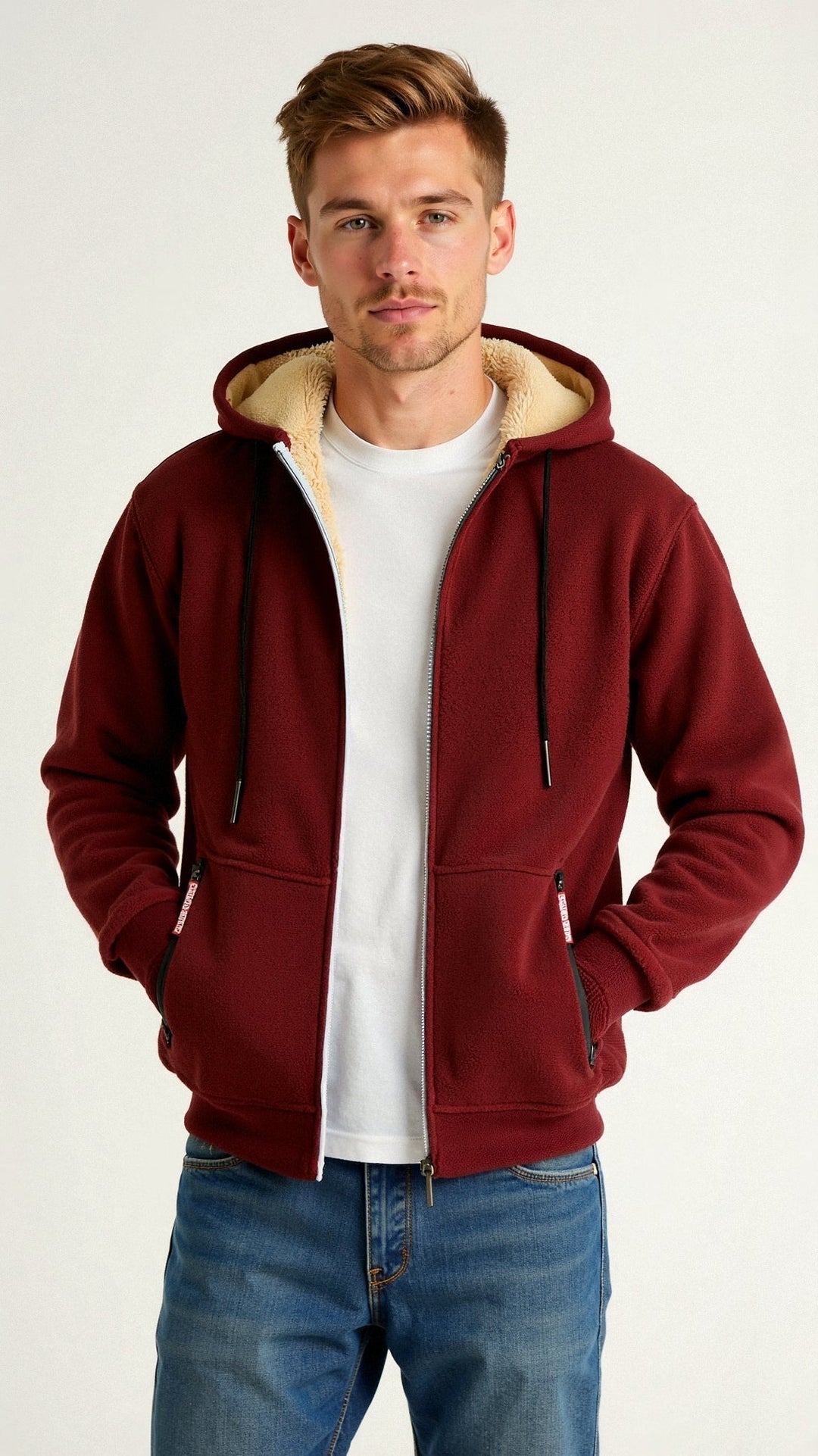 Kristoffer | Herren Hoodie mit warmer Fütterung