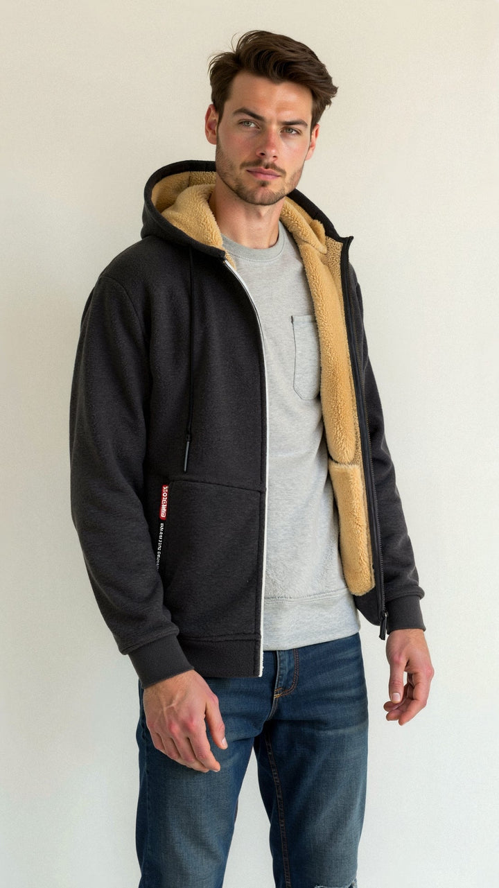 Kristoffer | Herren Hoodie mit warmer Fütterung