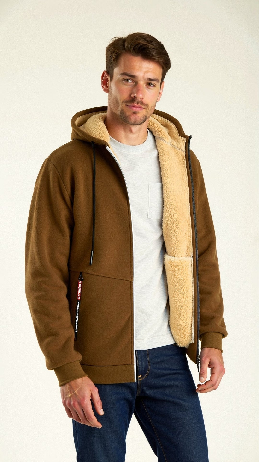 Kristoffer | Herren Hoodie mit warmer Fütterung