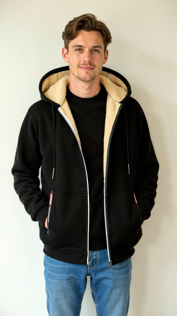 Kristoffer | Herren Hoodie mit warmer Fütterung