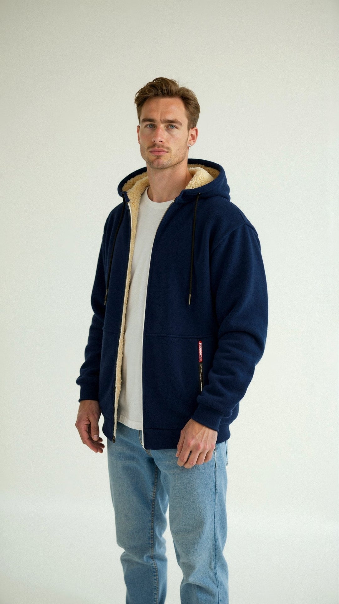 Kristoffer | Herren Hoodie mit warmer Fütterung