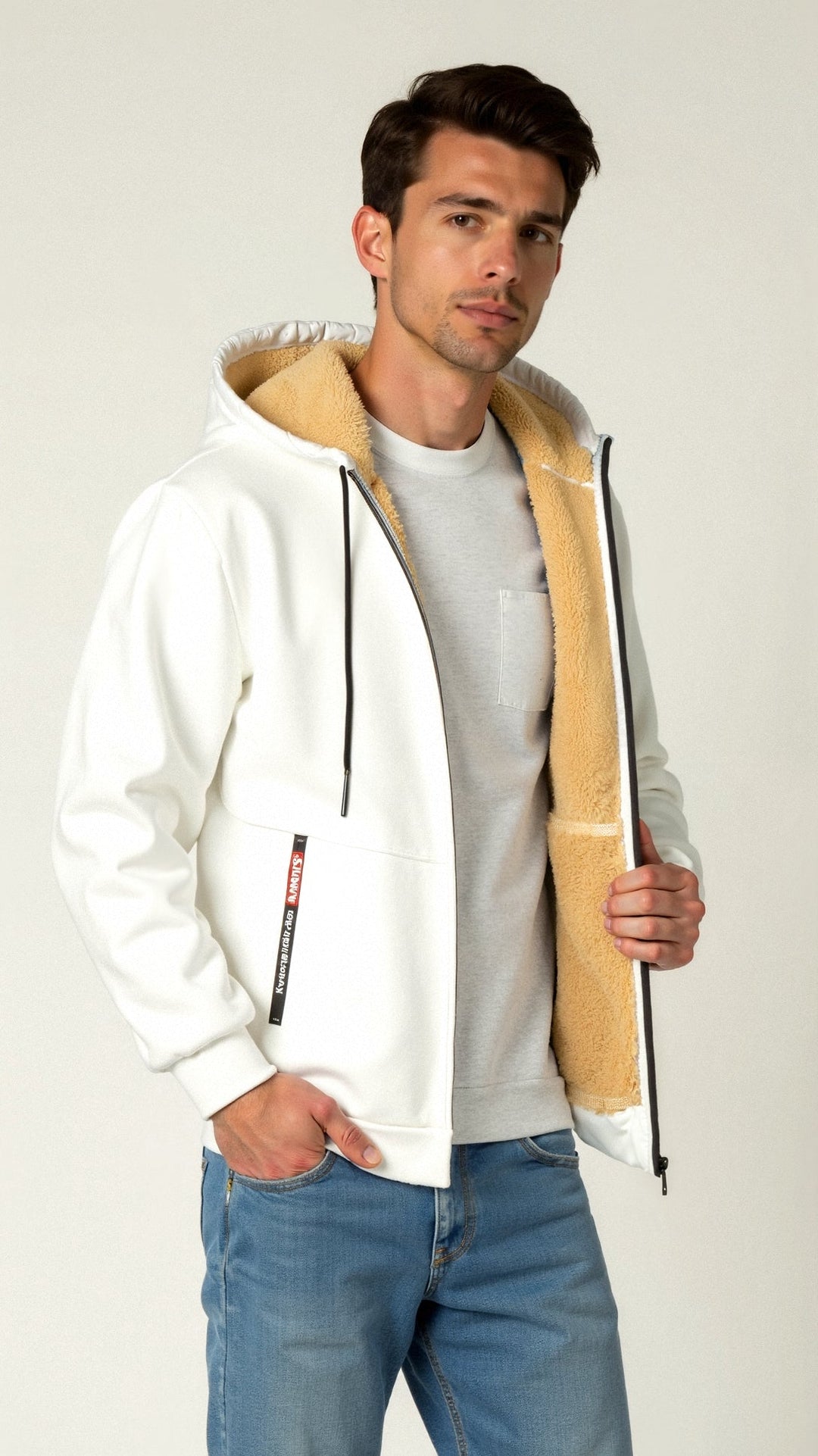 Kristoffer | Herren Hoodie mit warmer Fütterung