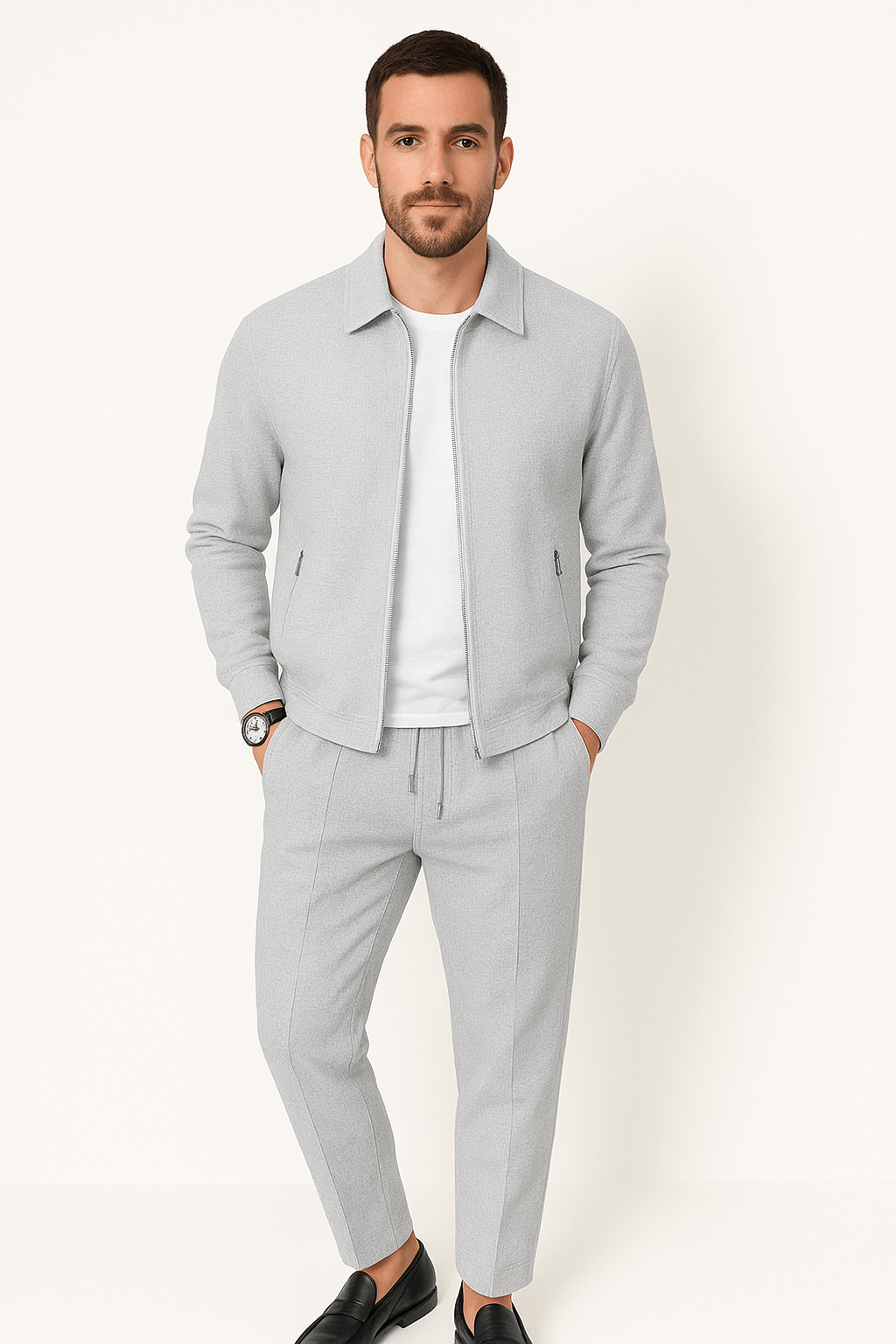 Martin | Herren Waffelstrick Set