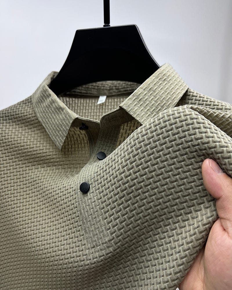 Morten | Herren Polo Shirt mit Struktur