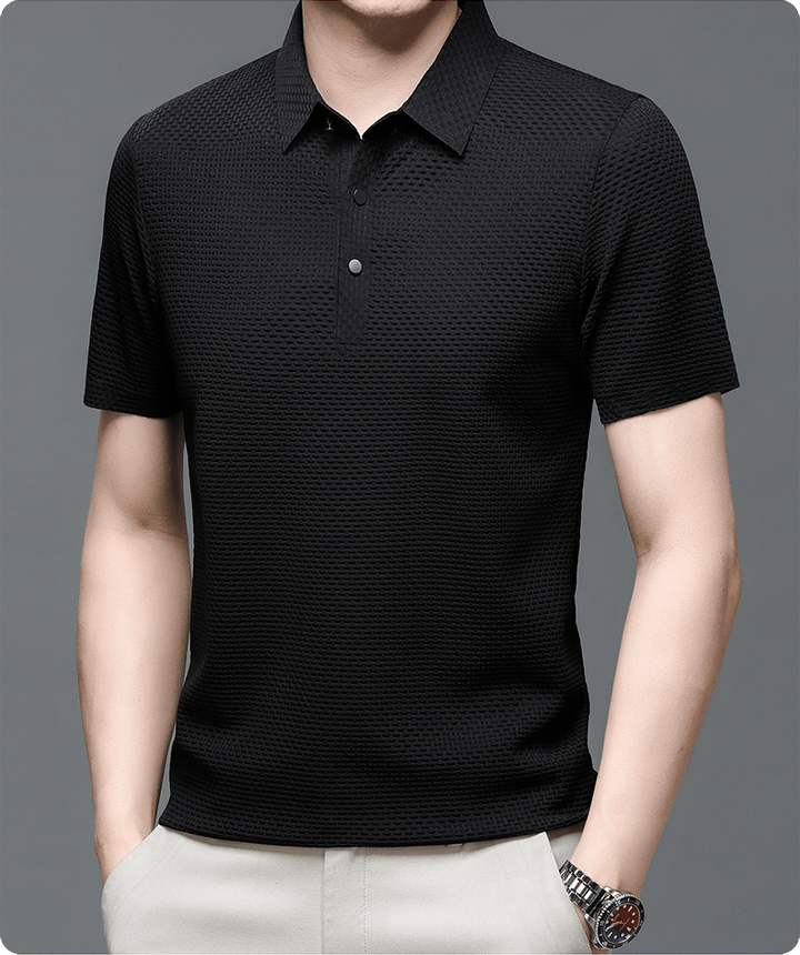 Morten | Herren Polo Shirt mit Struktur