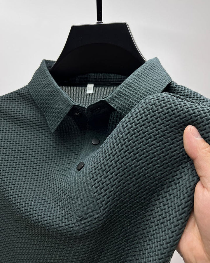 Morten | Herren Polo Shirt mit Struktur