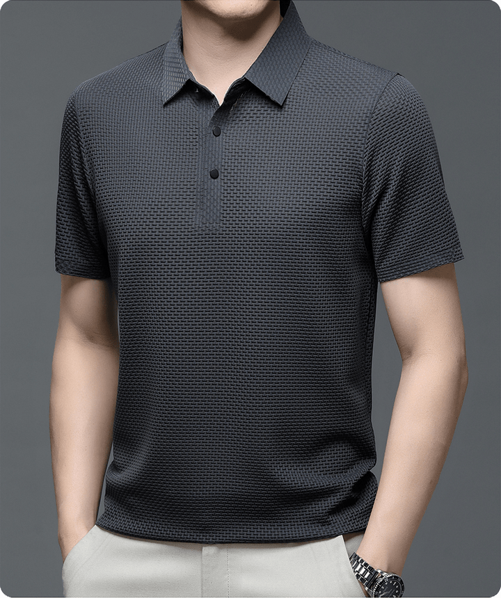 Morten | Herren Polo Shirt mit Struktur