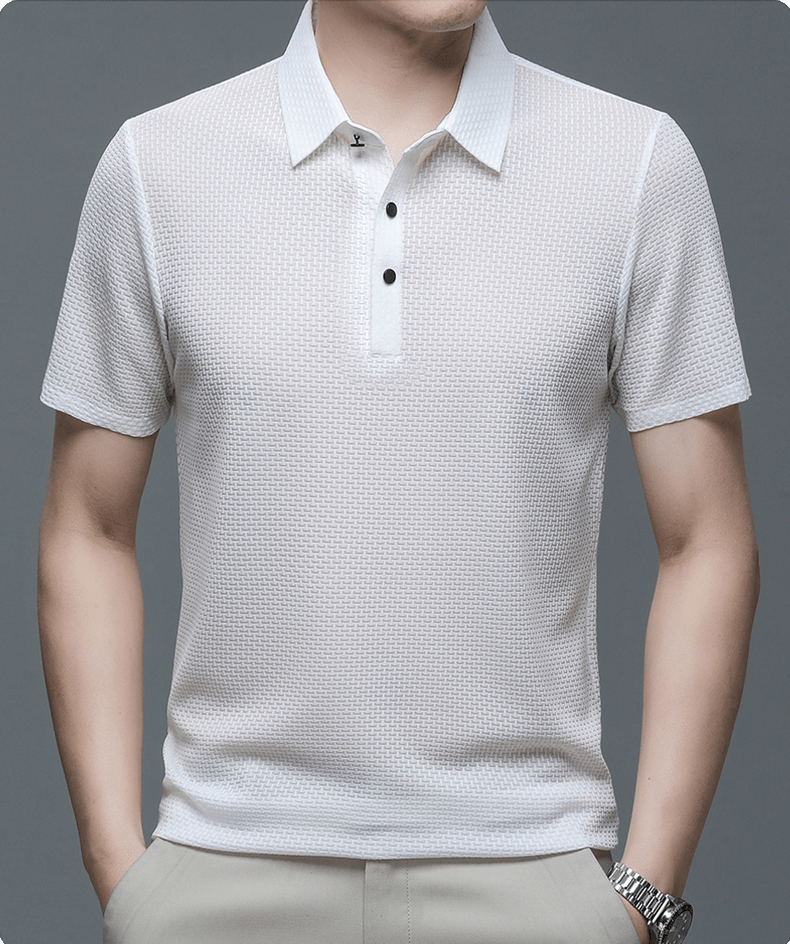 Morten | Herren Polo Shirt mit Struktur