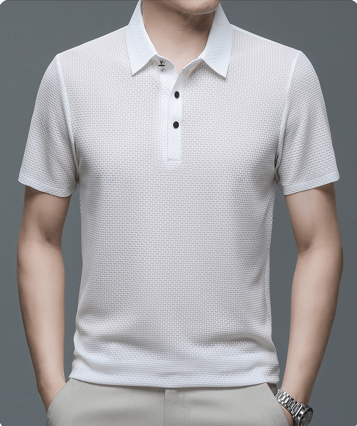 Morten | Herren Polo Shirt mit Struktur