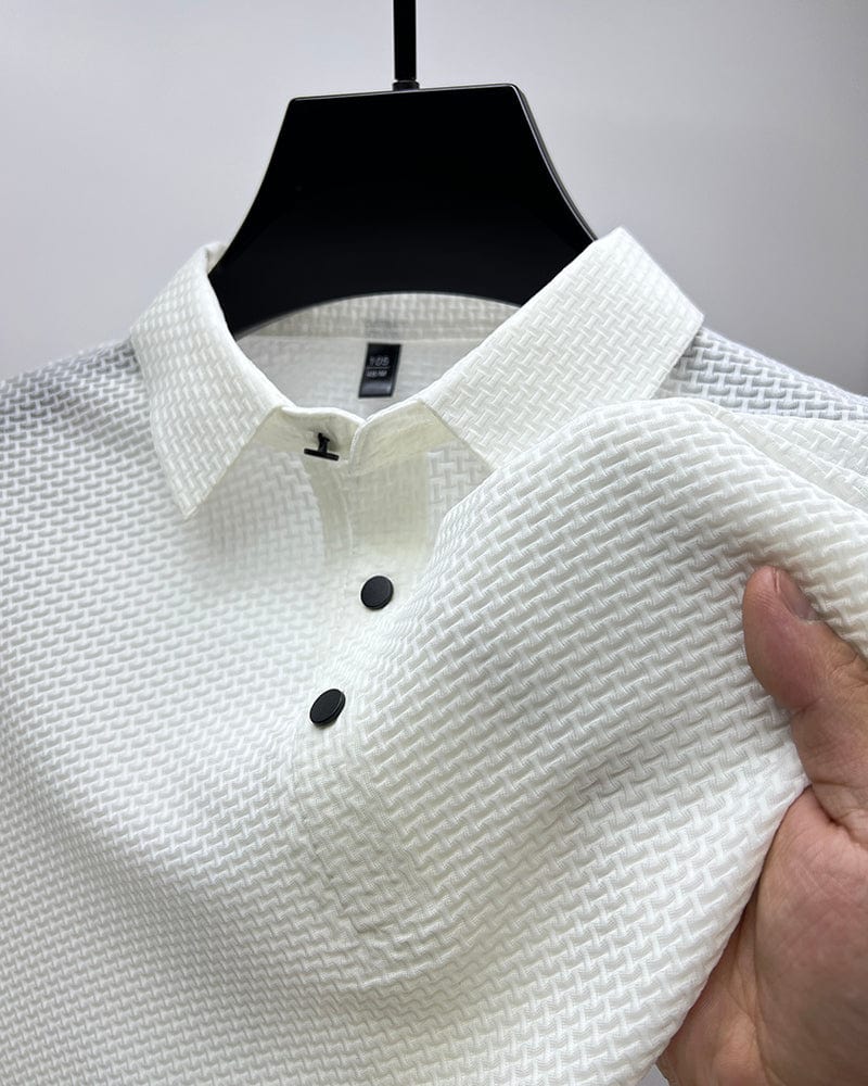 Morten | Herren Polo Shirt mit Struktur