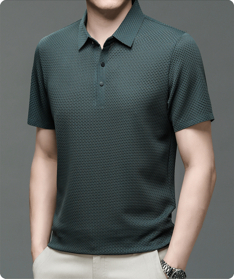 Morten | Herren Polo Shirt mit Struktur