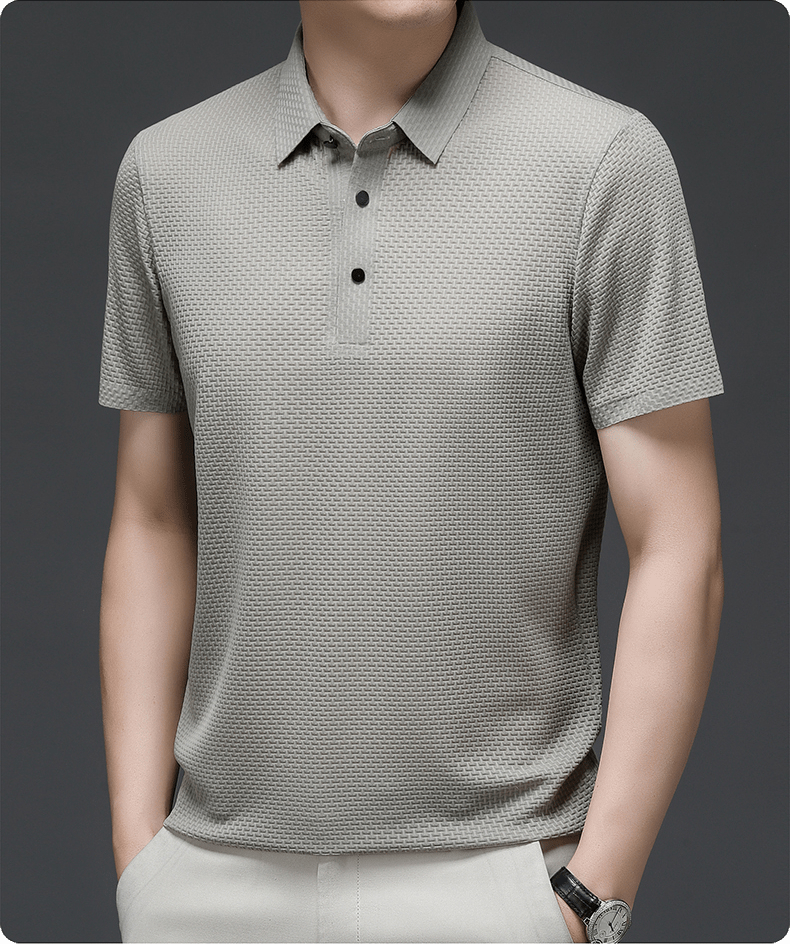 Morten | Herren Polo Shirt mit Struktur