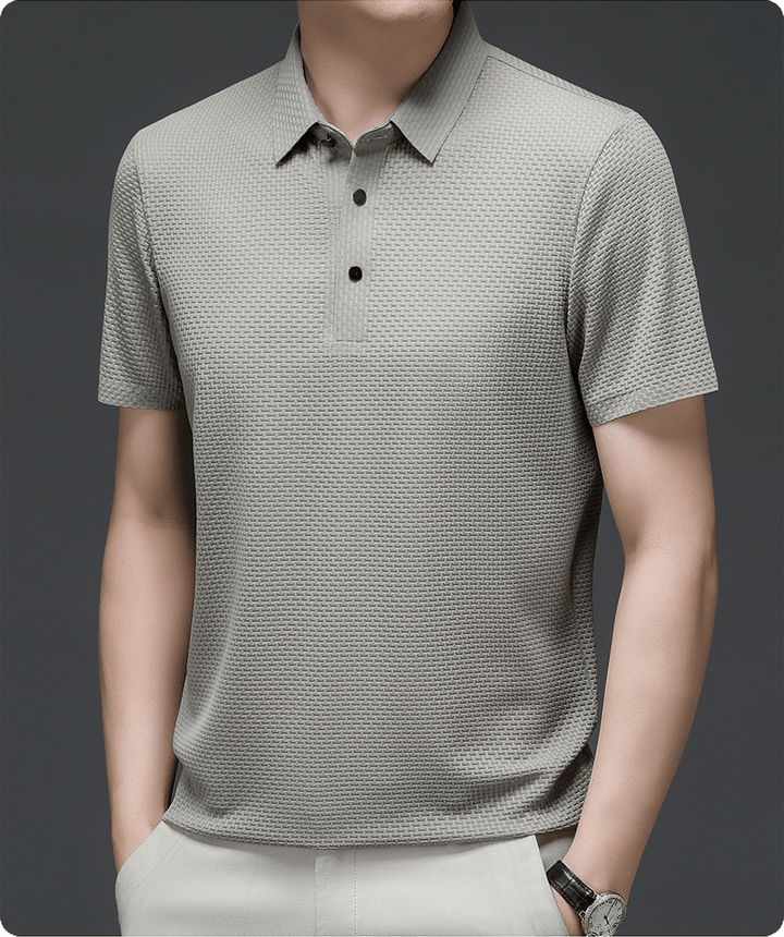 Morten | Herren Polo Shirt mit Struktur