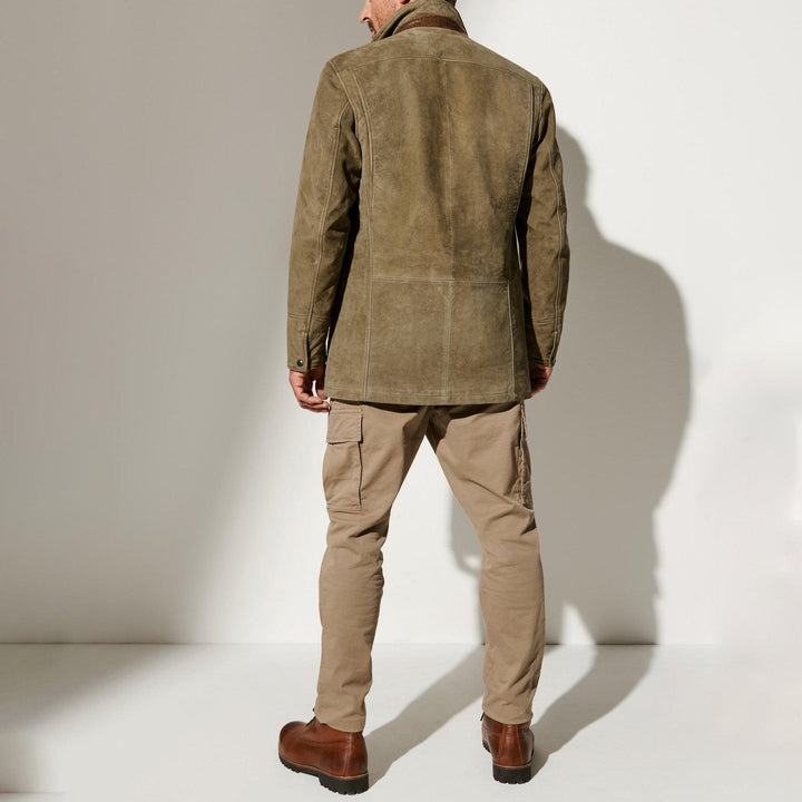 Pontus | Herren Vintage Blazer mit Stehkragen