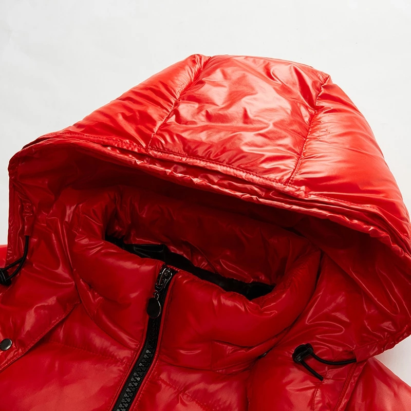 Noa | Herren Pufferjacke mit glänzender Optik