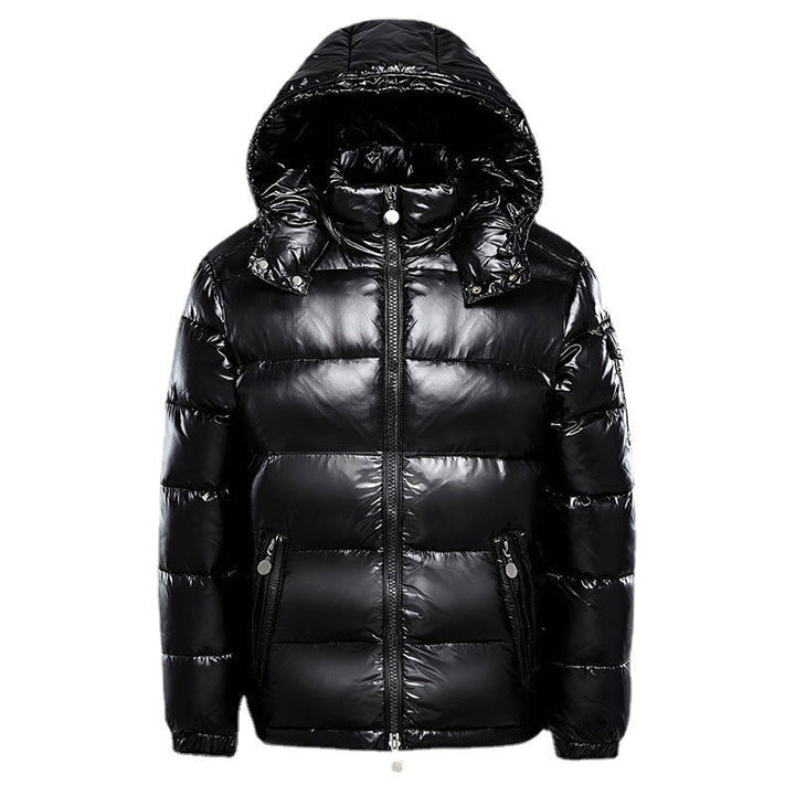 Bred | Herren Pufferjacke mit glänzender Optik