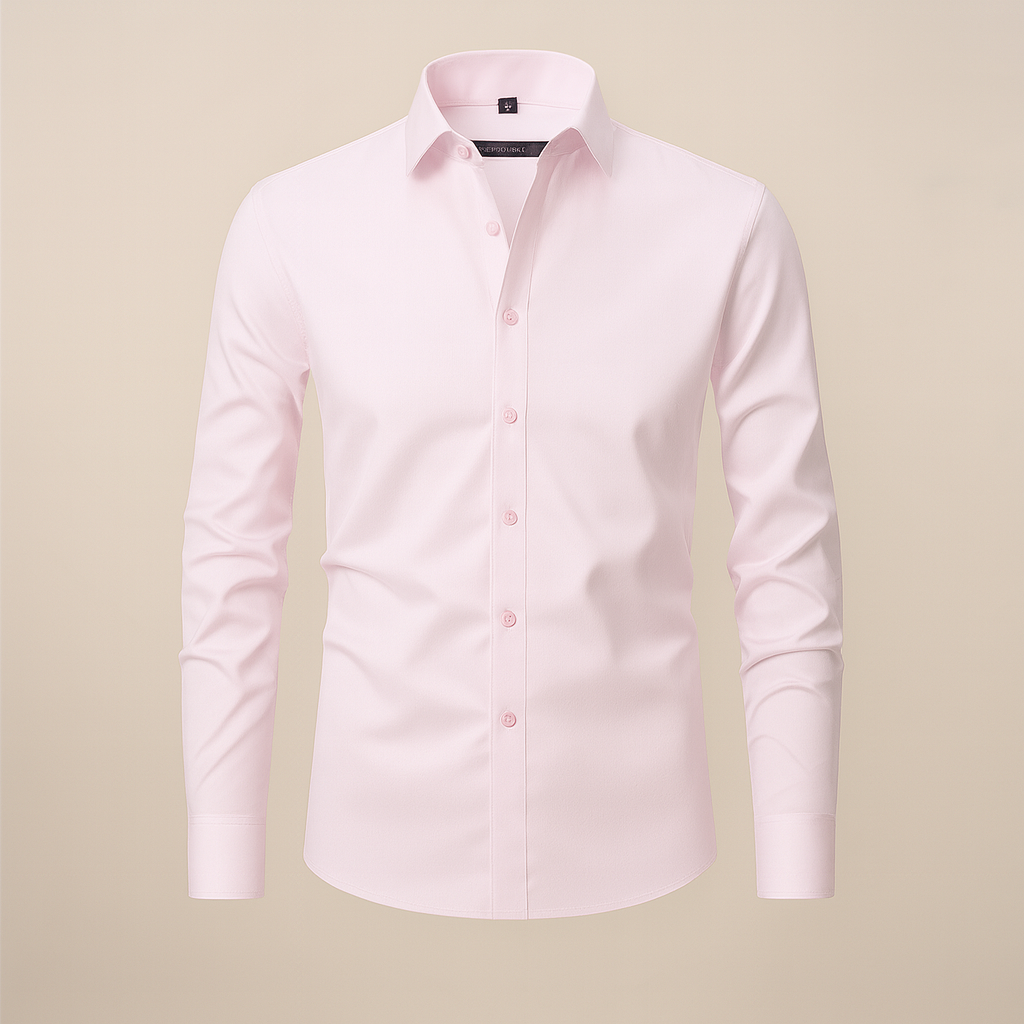 Adrian | Herren Langarmhemd im Vintage-Stil