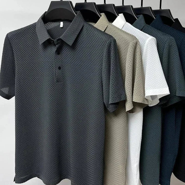 Quentin | Herren Polo Shirt mit Struktur