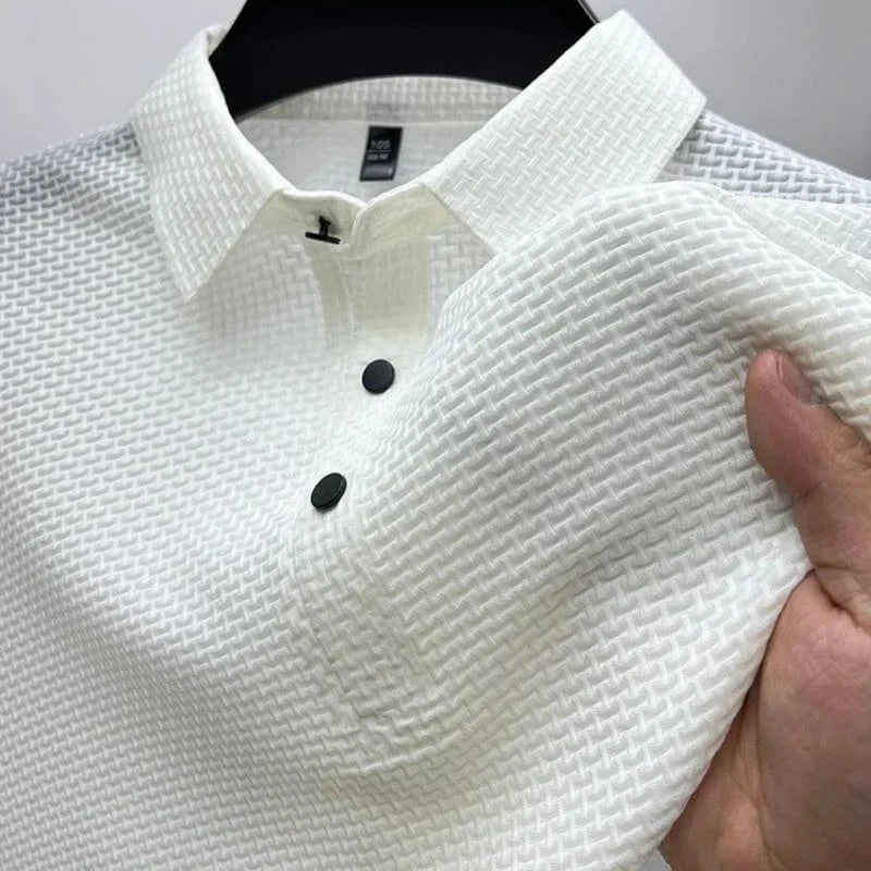 Quentin | Herren Polo Shirt mit Struktur