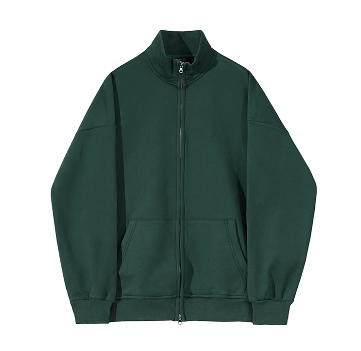 SwissFellas Herren Strickjacke mit durchgehendem Reissverschluss