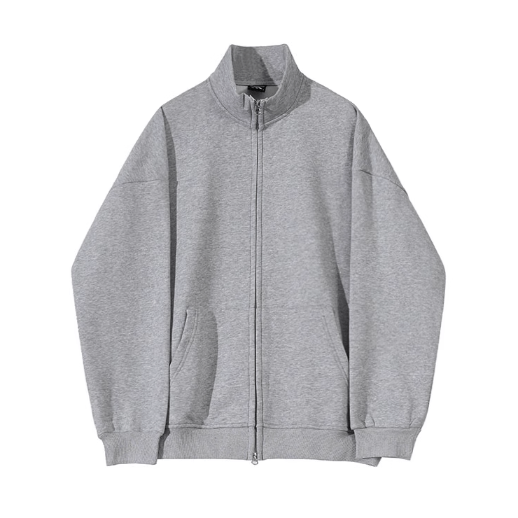SwissFellas Herren Strickjacke mit durchgehendem Reissverschluss