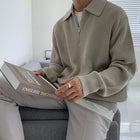 Strickpullover mit Halbreißverschluss – Stil & Komfort vereint