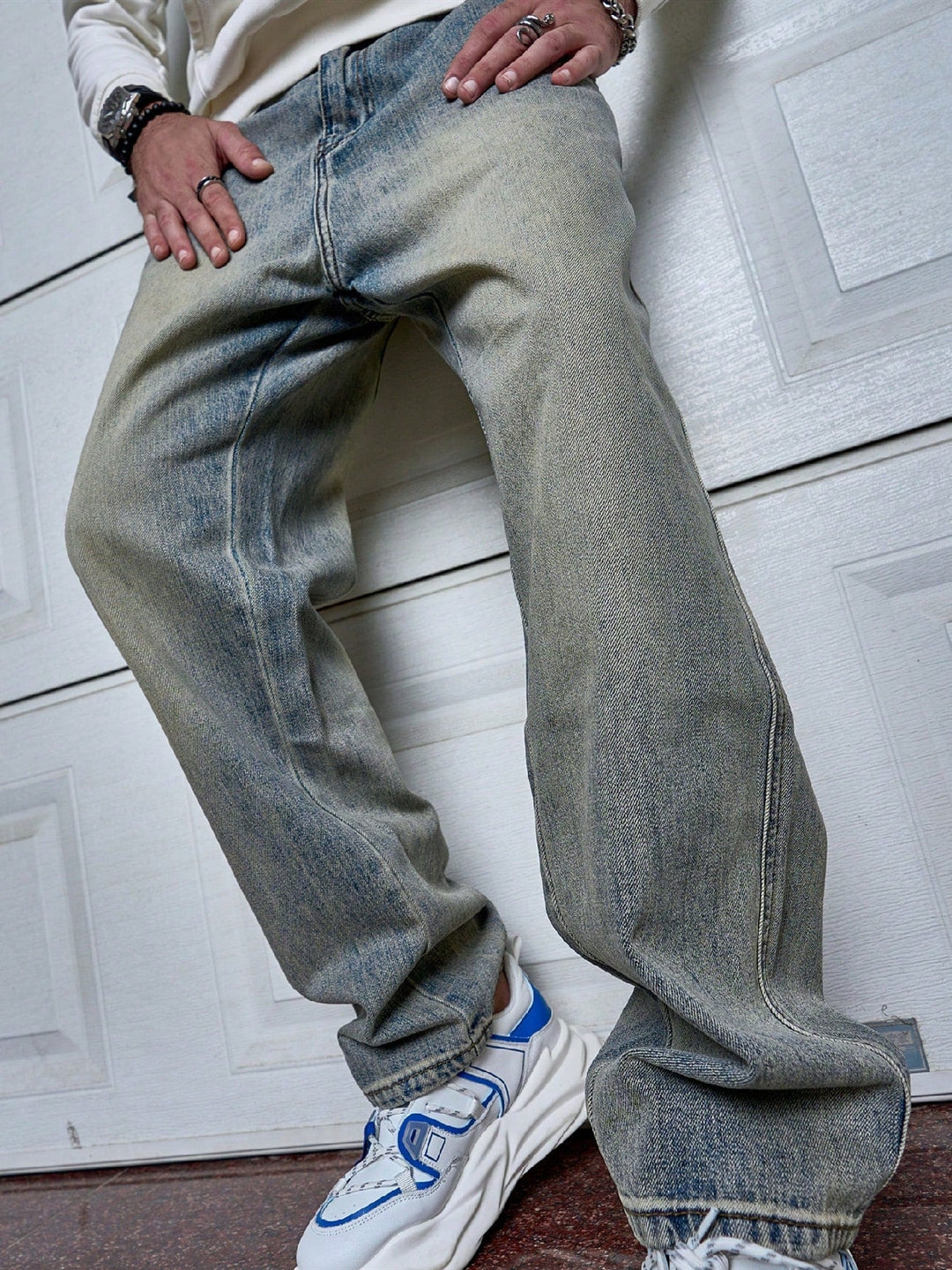 Jackie | Herren Straight Fit Jeans