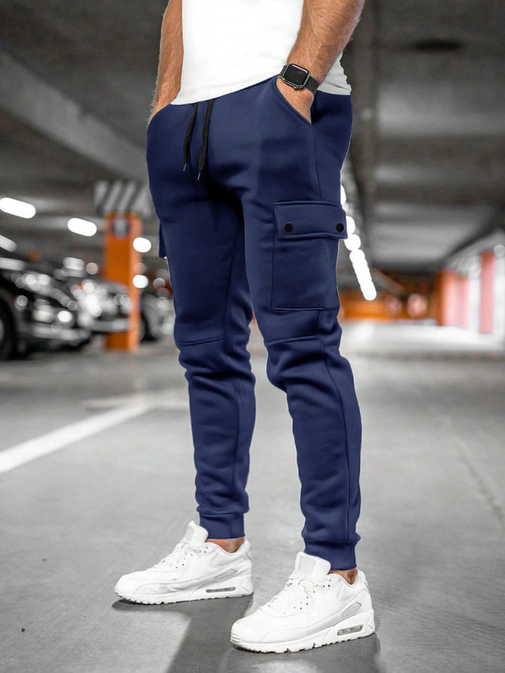Tom | Herren Jogginghose mit Cargo-Tasche