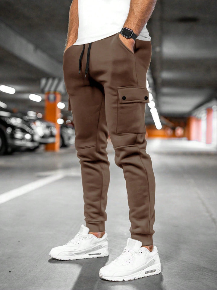 Tom | Herren Jogginghose mit Cargo-Tasche